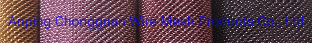 Decoration Coil Drapery Woven Wire Mesh Metal Curtain