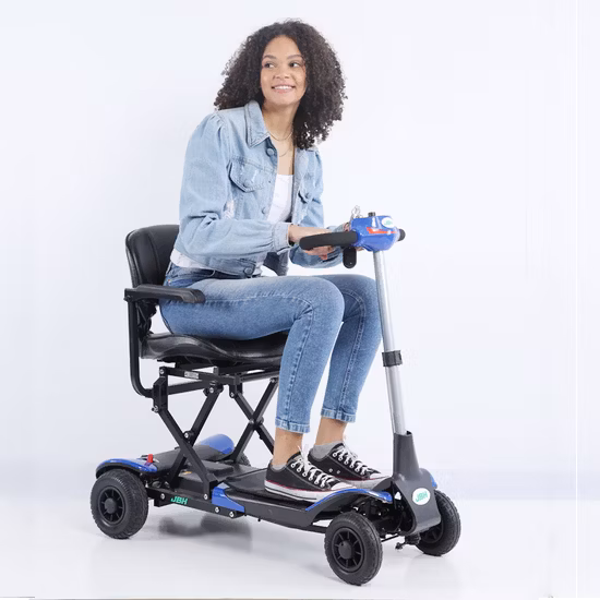 Mobilité Voyage Scooter Handicap Personnes Âgées Personnes Âgées Adulte Aide au Voyage Transport à 4 Roues