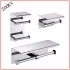 304 Acier Inoxydable Moins Cher Sanitaires Mur Monté Toilettes Toilettes Bain Toilette Hôtel Douche Étagère Porte-Serviettes Montage Porte-Toilettes Salle De Bains Accessoire