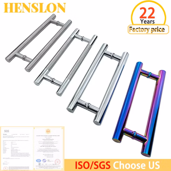 Quincaillerie de poignée de porte en verre de douche de salle de bain 8800